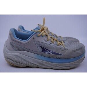 Altra Via Olympus Womens 10 Shoes Road Running Distance Max Cushion Gray Blue